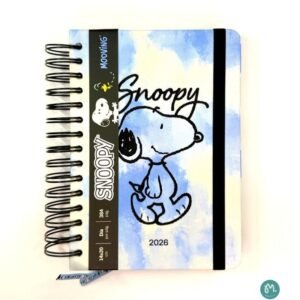 AGENDA 14X20 DÍA POR PÁG. SNOOPY