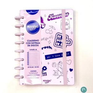CUADERNO A DISCOS LOOPS A5 AWESOME