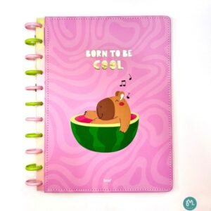 CUADERNO DE DISCO CAPIVARA 280 X 215 - 80 HOJAS