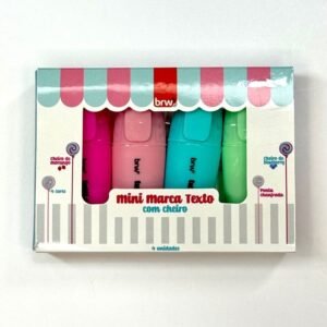 MARCATEXTO MINI PASTEL C/ AROMA T-FRUTTI CAJA C/4 COLRE