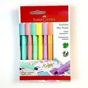 TEXTLINER PLUS PASTEL X6 557367 FABER PE